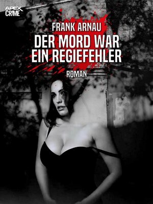 cover image of DER MORD WAR EIN REGIEFEHLER